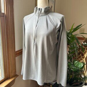 Patagonia Womens Capilene Baselayer, Midweight, Light Gray, L